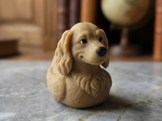 Black-and-white Dalmatian figurine