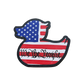 Patriotic Duck Trailer Hitch Cover – “We the People” Design