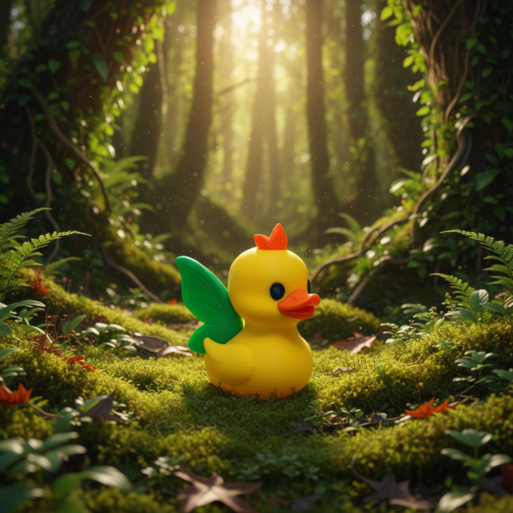 Nature Fairy Duck