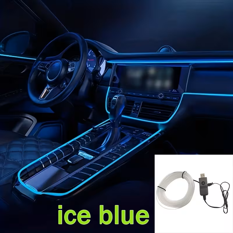 Jeep Interior LED Atmosphere Light Kit – USB, Steady + Flash Modes