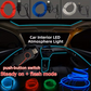 Jeep Interior LED Atmosphere Light Kit – USB, Steady + Flash Modes