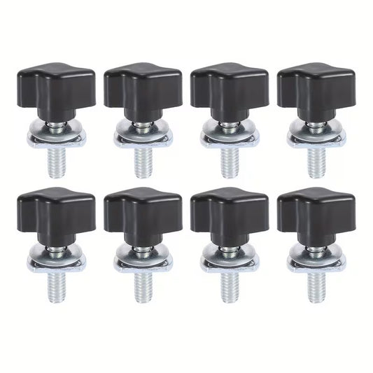 Hardtop Bolts Screws Quick Removal Fastener Thumb Screw Nut Kit for Wrangler YJ TJ JK JL Unlimited Sahara Rubicon