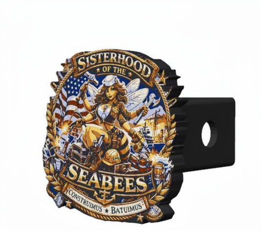 Sisterhood of the Seabees Hitch Cover