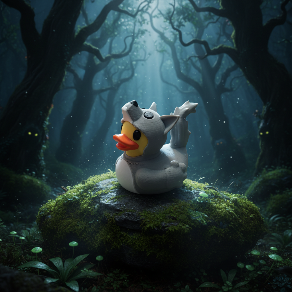 Wolf Duck Side
